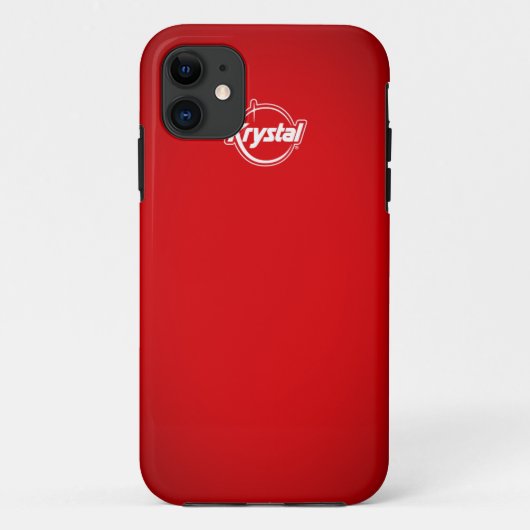 Krystal Red iPhone Case (Achterkant)