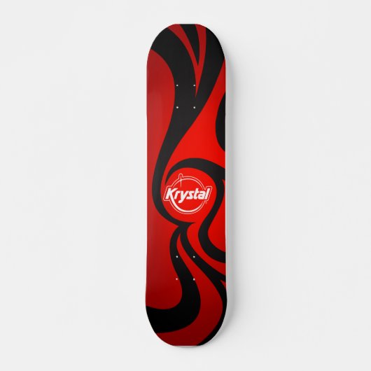 Krystal Swirl Skateboard (Voorkant)