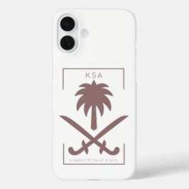 KSA SAUDI-ARABIË iPhone 16 PLUS HOESJE