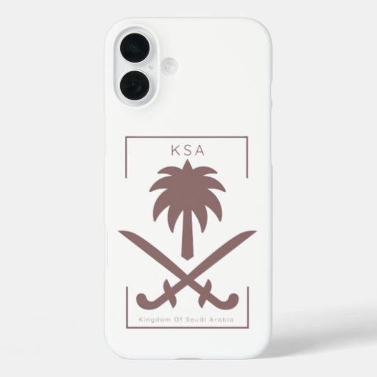 KSA SAUDI-ARABIË Case-Mate iPhone CASE (Achterkant)