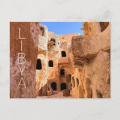 Ksar de Nalut, Libye Carte postale de voyage (Devant)