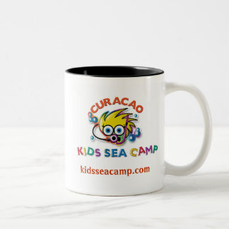 KSCLogo2, CuracaoLogoBlcksm.tiff, kidsseacamp.com Tweekleurige Koffiemok