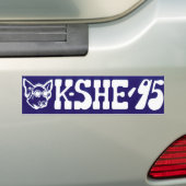 KSHE-95 bumpersticker (Op auto)