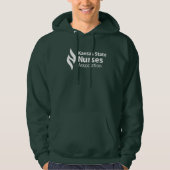 KSNA Logo Donkergekleurde Hoodie (Voorkant)