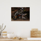 KTM 950-supermoto Poster (Keuken)