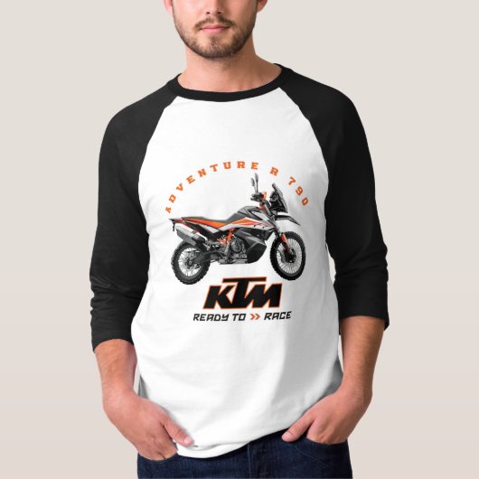 KTM ADVENTURE R 790 Designer Apparel T-shirt (Voorkant)