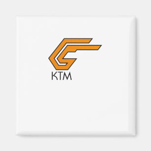 Ktm Logo Sticker1 Magneet