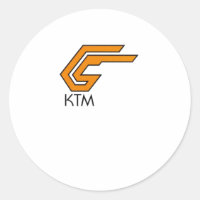 KTM LOGO STICKER 1