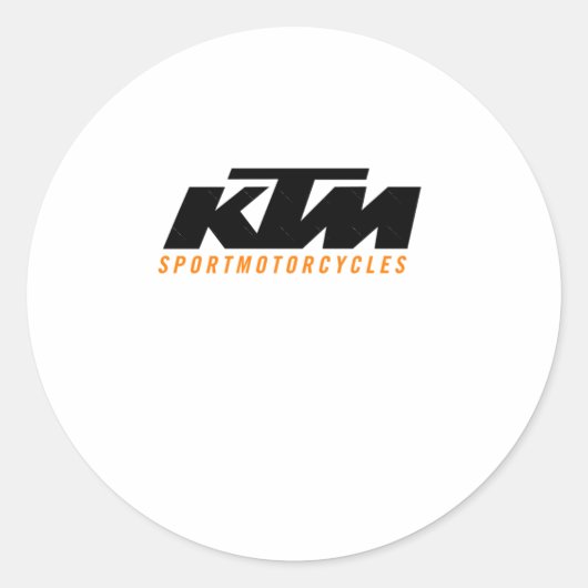 KTM LOGO STICKER 2 (Voorkant)