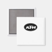 Ktm Logo Sticker Magneet (Voorkant / Achterkant)
