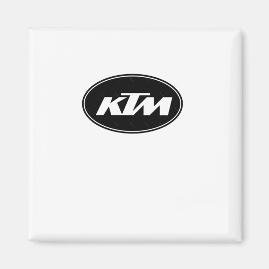 Ktm Logo Sticker Magneet (Voorkant)