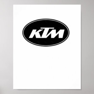 KTM-Logo-Sticker Poster