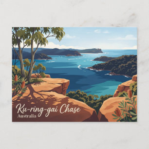 Ku-ring-gai Chase National Park Australië Briefkaart