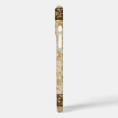 Ku-Tiki Hawaiian Tapa Hibiscus Tropical Case-Mate iPhone Case (Achterkant / Links)