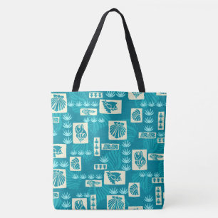 Kua Bay Hawaiian Undersea Shells Beach Bag Tote Bag