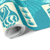 Kua Bay Hawaiian Undersea Shells Cadeaupapier (Rol Hoek)