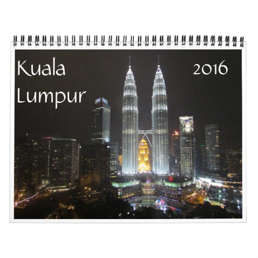 kuala lumpur 2016 kalender (Hoes)