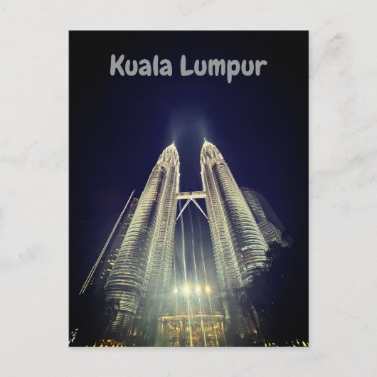 Kuala Lumpur Briefkaart (Voorkant)