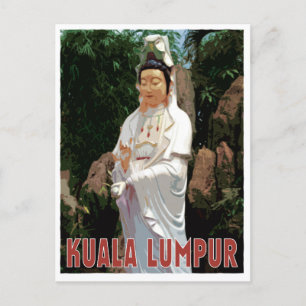 Kuala Lumpur GuanYin  stijl Briefkaart