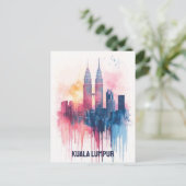 Kuala Lumpur Maleisië Briefkaart (Staand voorkant)