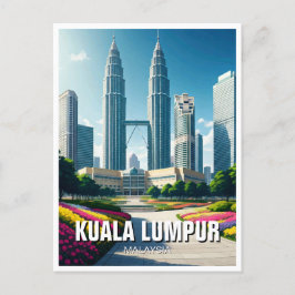 Kuala Lumpur Maleisië Briefkaart