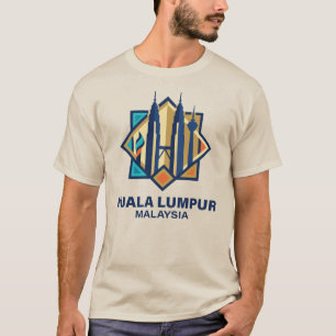 Kuala Lumpur Maleisië Zuidoost-Azië T-shirt