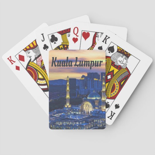 Kuala Lumpur Pokerkaarten (Achterkant)