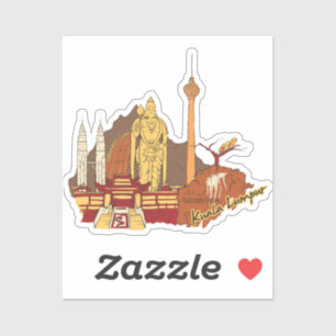 Kuala Lumpur Sticker