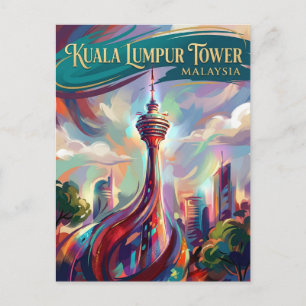 Kuala Lumpur Toren Maleisië Briefkaart