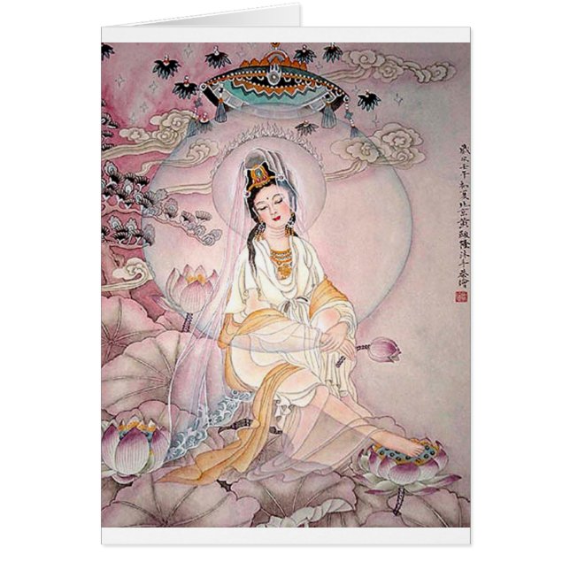 Kuan Yin ; Déesse bouddhiste de compassion (Devant)