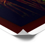 Kuan Yin en de Peacock-vanger Poster (Hoek)