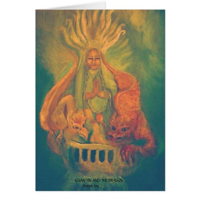 KUAN YIN ET LE DRAGON (Devant)