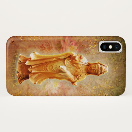 Kuan Yin iPhone Case (Achterkant (horizontaal))