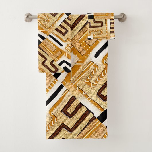 Kuba Cloth Bad Handdoek (Insitu)