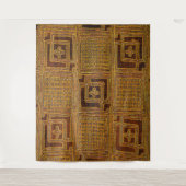 Kuba Cloth Motif Wandkleed (Voorkant)