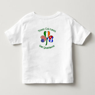 Kuba Ierland VS Klavertje Vier Vlag Persoonlijk Kinder Shirts