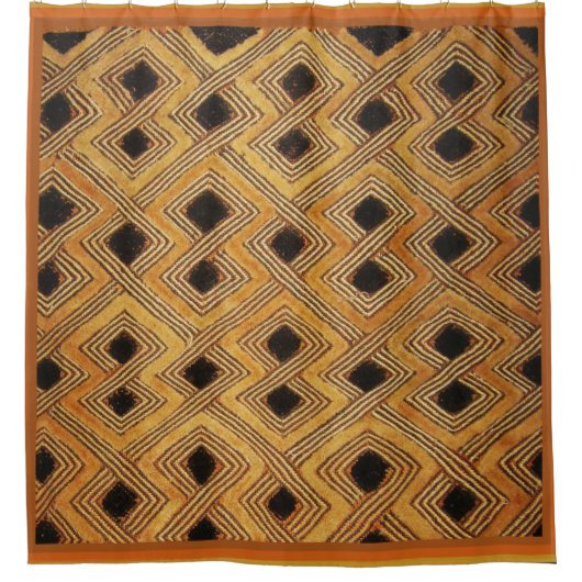 Kuba Tribal douchegordijn (Voorkant)