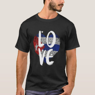 Kuba Vlag Cubaans Cubaanse Trots T-shirt