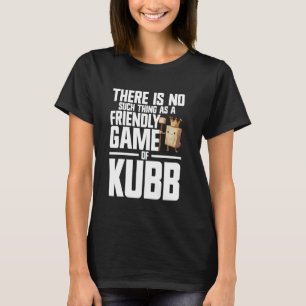 Kubb Legend Viking Schaken King Lawn Game Set Kubb T-shirt