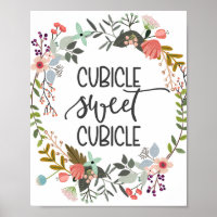 Kubicle, kantoor decor