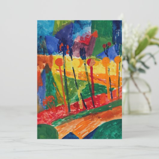 kubistisch landschap | Fritz Schaefler (Staand voorkant)