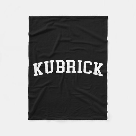 Kubrick  fleece deken (Voorkant)