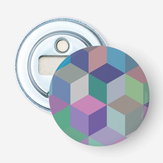 Kubus III Button Flesopener (Voorkant)