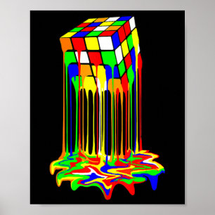 kubuskleurige geweldige afbeelding poster