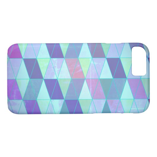 Kubussen in driehoeken geometrisch patroon Case-Mate iPhone case (Achterkant (Horizontaal))