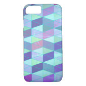 Kubussen in driehoeken geometrisch patroon Case-Mate iPhone case (Achterkant)