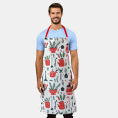 Küche, Topf, Weihnachten, rot, Mistel, Kochen Schort (Gedragen)