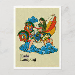 Kuda Lumping Javanese Culture Indonesia Briefkaart