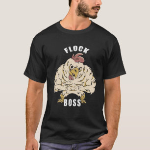 kudde baas kudde baas Huhn liefde hanen T-shirt