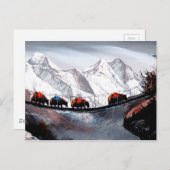 Kudde bergjaks Himalaya Briefkaart (Voorkant / Achterkant)